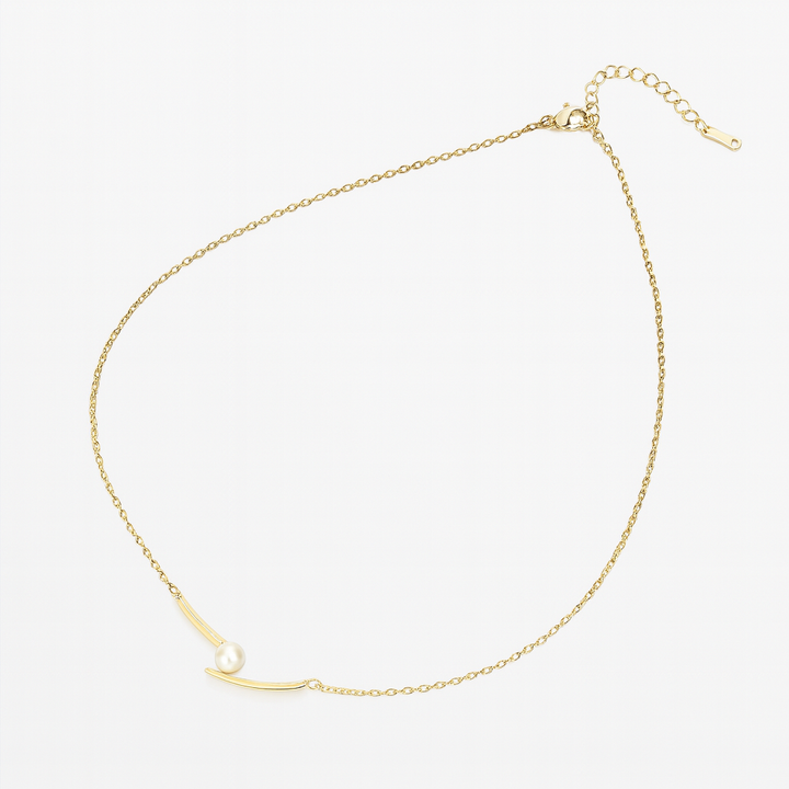 Einzelperle Halskette