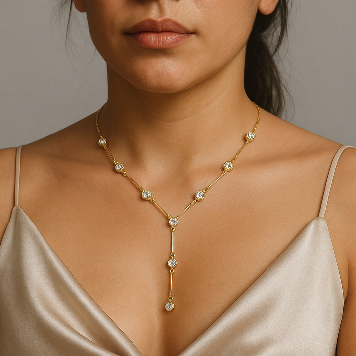 Kristallpfad Halskette