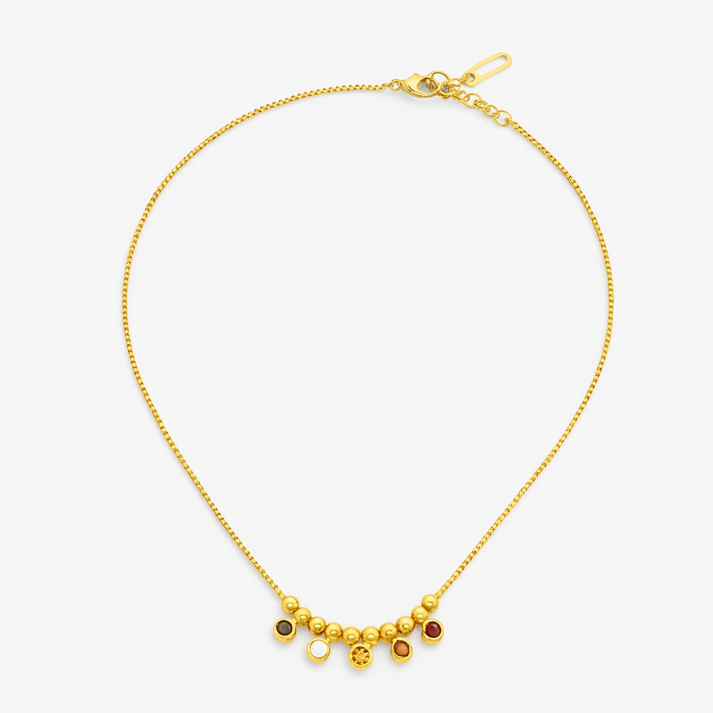 Rainbow Glow Halskette