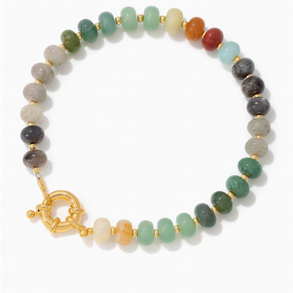 Natursteinarmband - Balance & Energie
