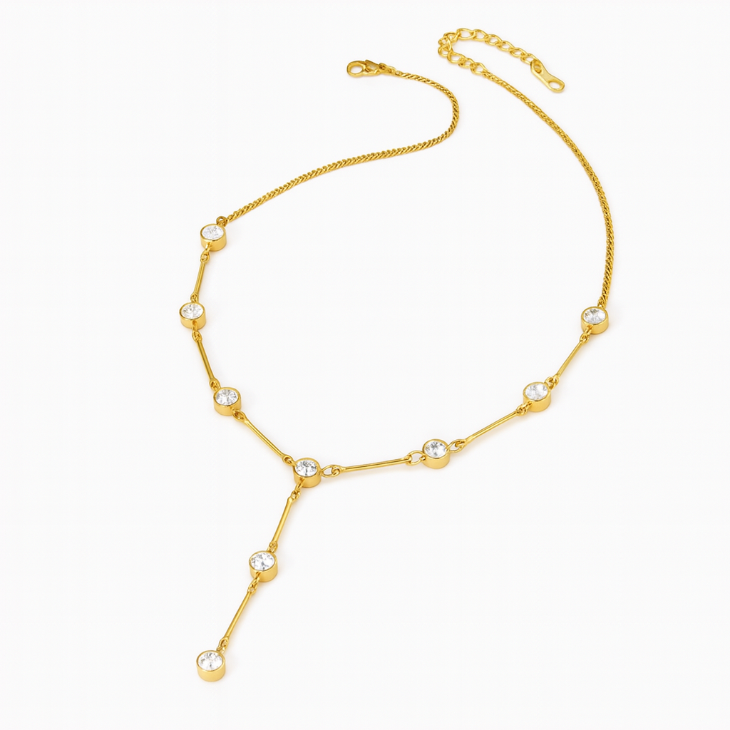 Kristallpfad Halskette