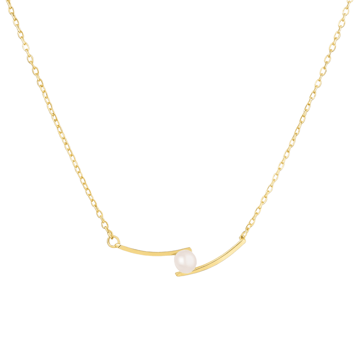 Einzelperle Halskette