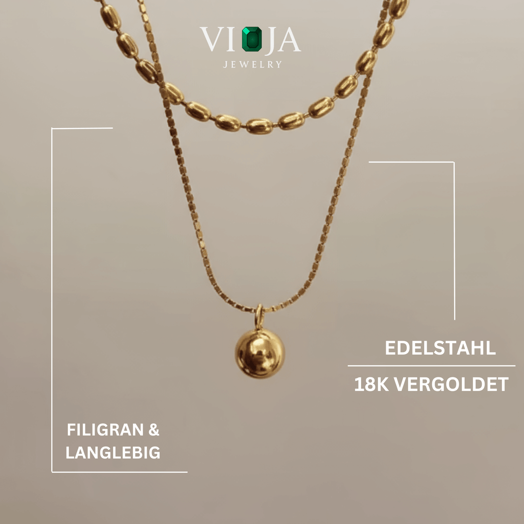 Véla Double Halskette