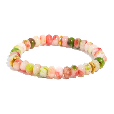 Steinperlen Boho Armband
