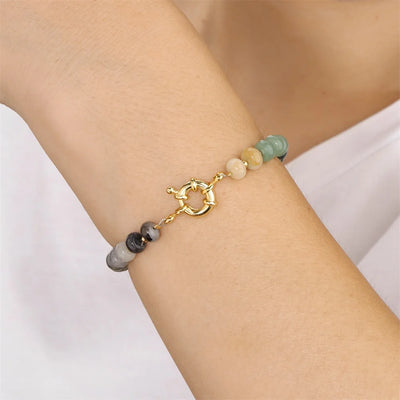 Natursteinarmband - Balance & Energie