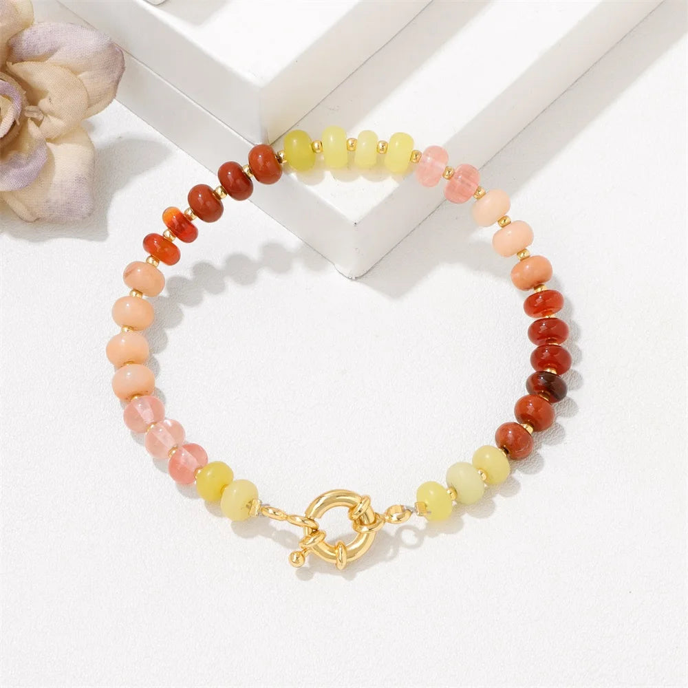Natursteinarmband - Balance & Energie