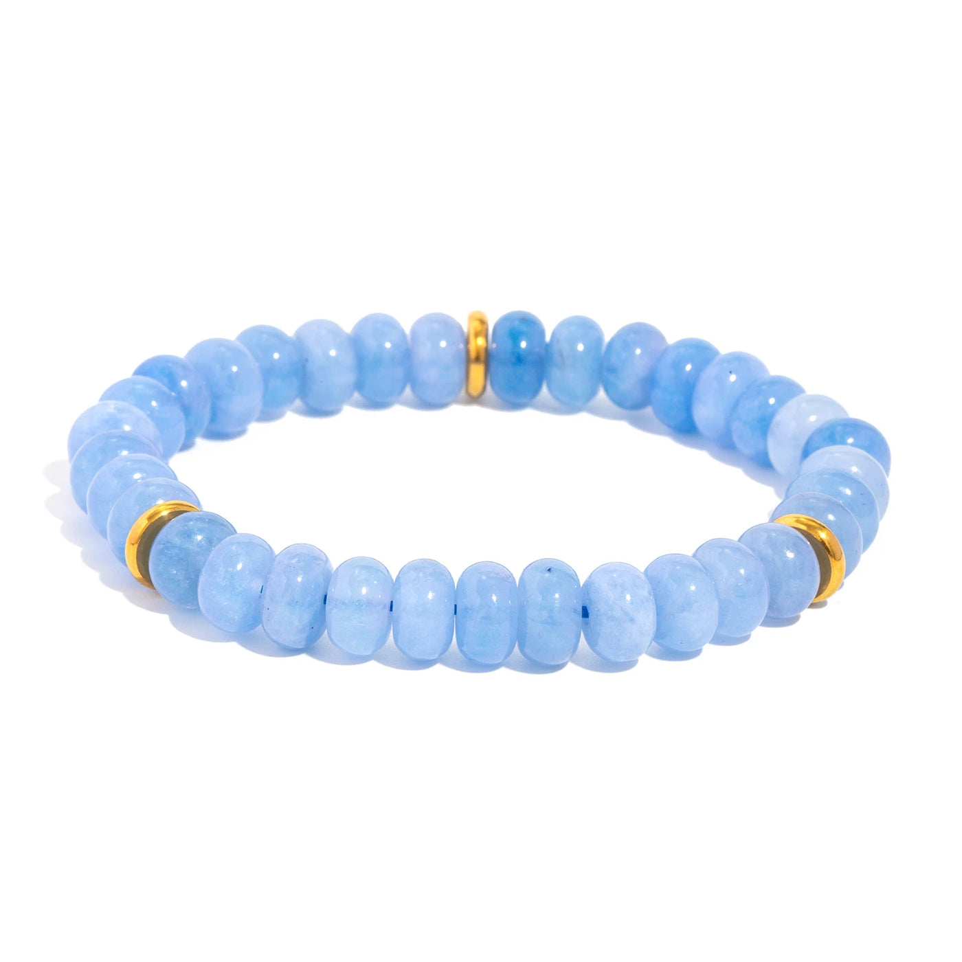 Steinperlen Boho Armband