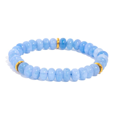 Steinperlen Boho Armband