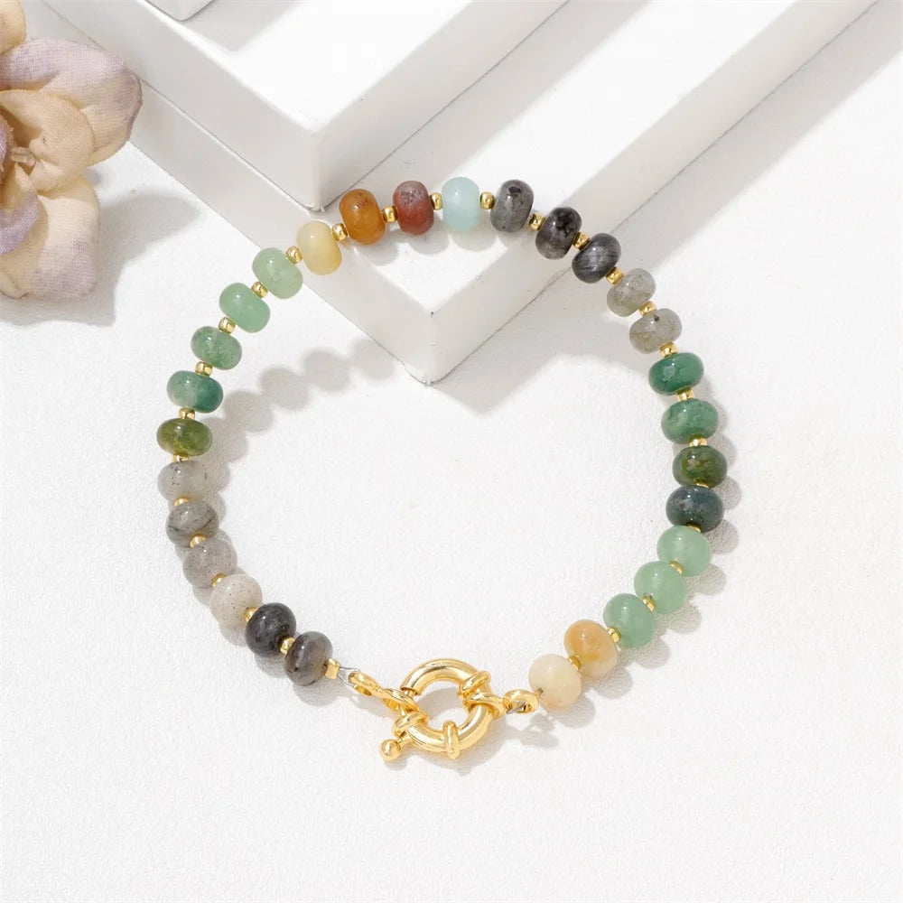 Natursteinarmband - Balance & Energie