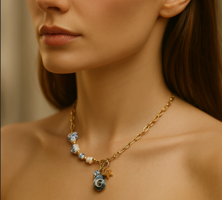 Ocean Bloom Halskette