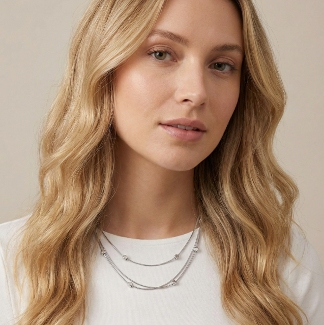 Silver Grace Halskette