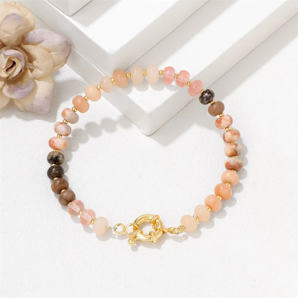 Natursteinarmband - Balance & Energie