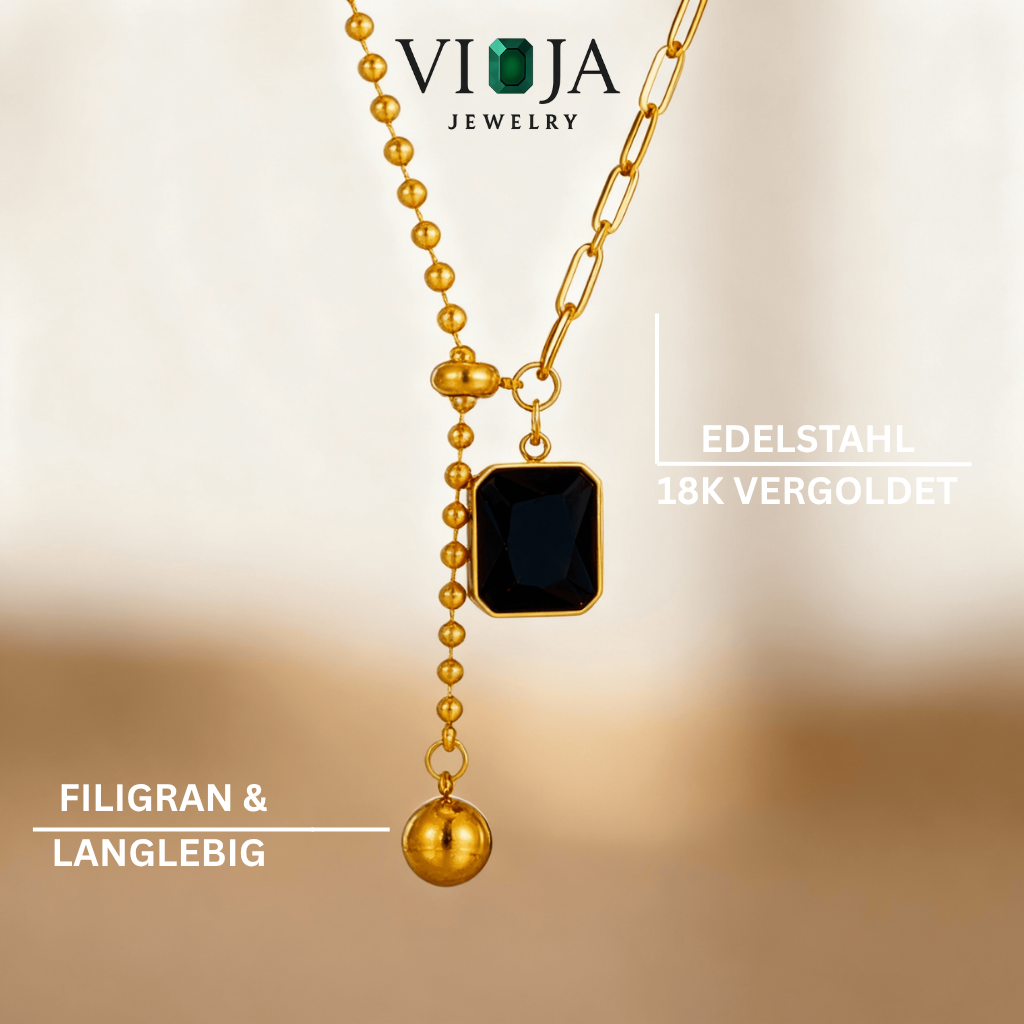 Ebon Elegance Halskette