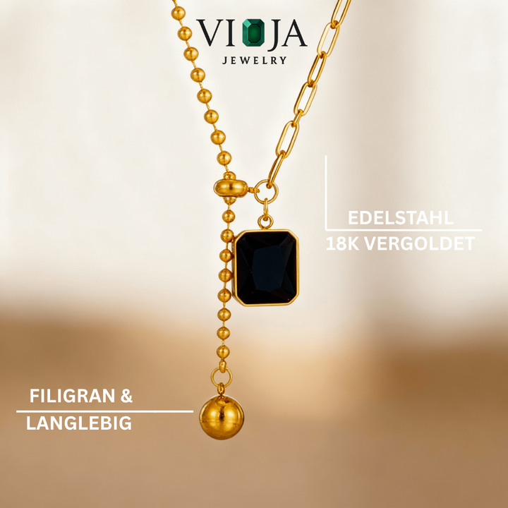 Ebon Elegance Halskette