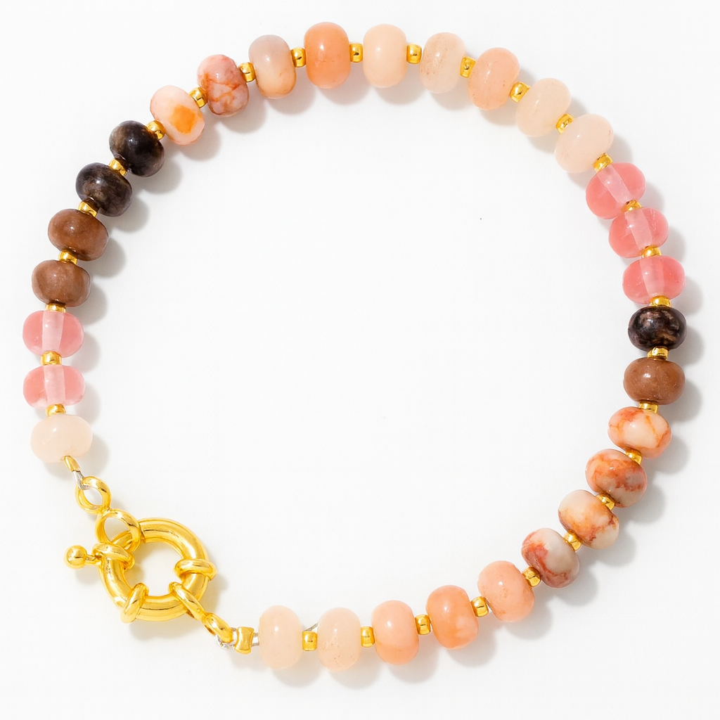 Natursteinarmband - Balance & Energie