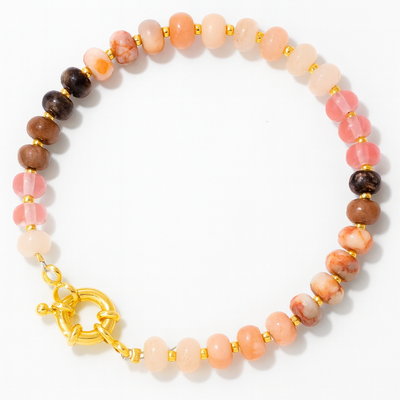 Natursteinarmband - Balance & Energie