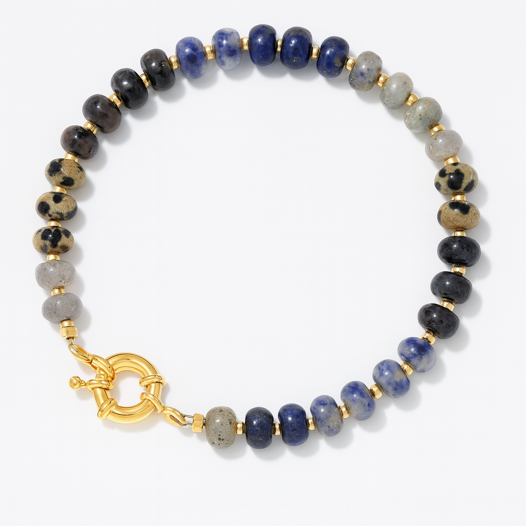 Natursteinarmband - Balance & Energie