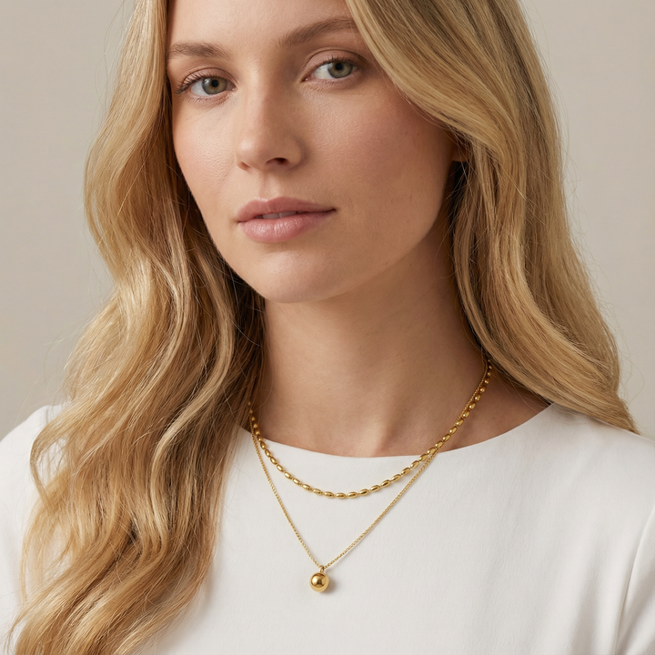 Véla Double Halskette