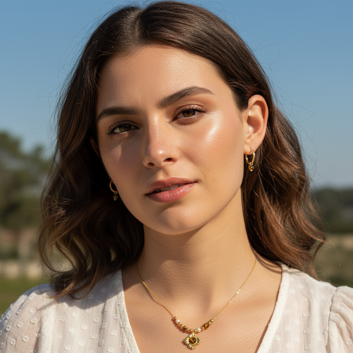 Golden Aura Halskette